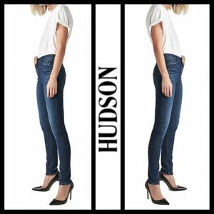NWOT Hudson High Rise Barbara Studded Jeans